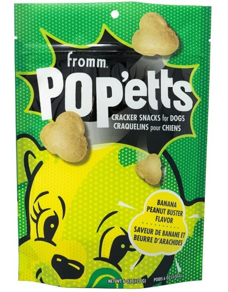 Fromm Fromm Family Pop'etts Banana & Peanut Butter Dog Treats 6oz