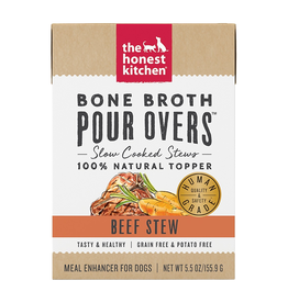 Honest Kitchen The Honest Kitchen Bone Broth Pour Overs Beef Stew Recipe For Dogs 5.5oz