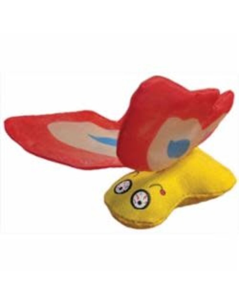 Yeowww Yeowww! Red Butterfly Catnip Cat Toy