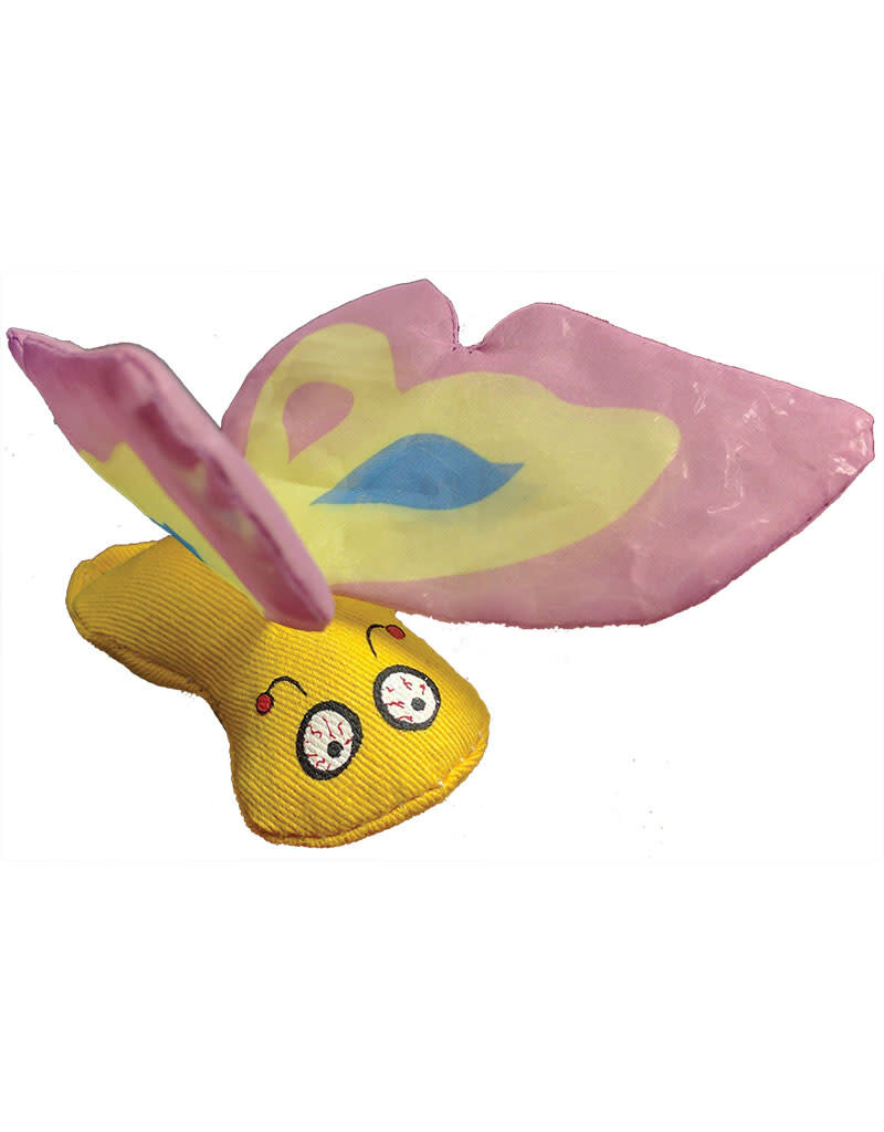 Yeowww! Purple Butterfly Catnip Cat Toy
