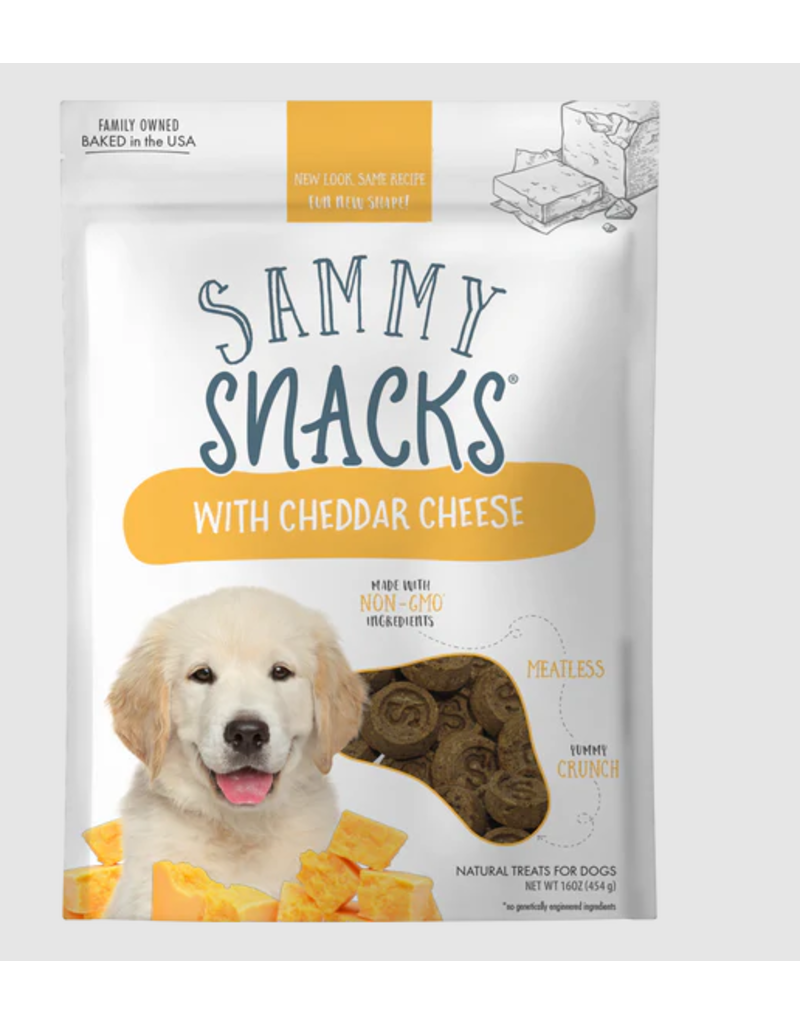 Ancestry Sammy Snacks With Cheddar Cheese Natural Treats for Dogs 8 oz