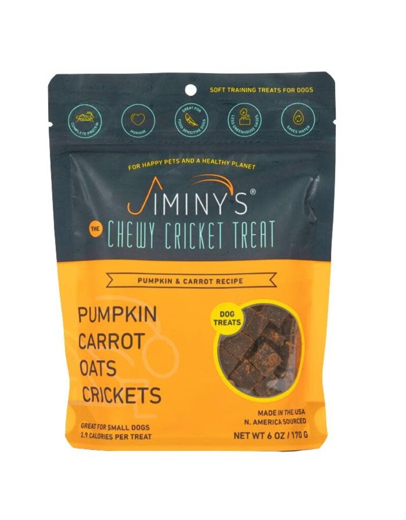 Jiminy's Jiminy's Pumpkin and Carrot Soft & Chewy Dog Treats 12 / 6 oz