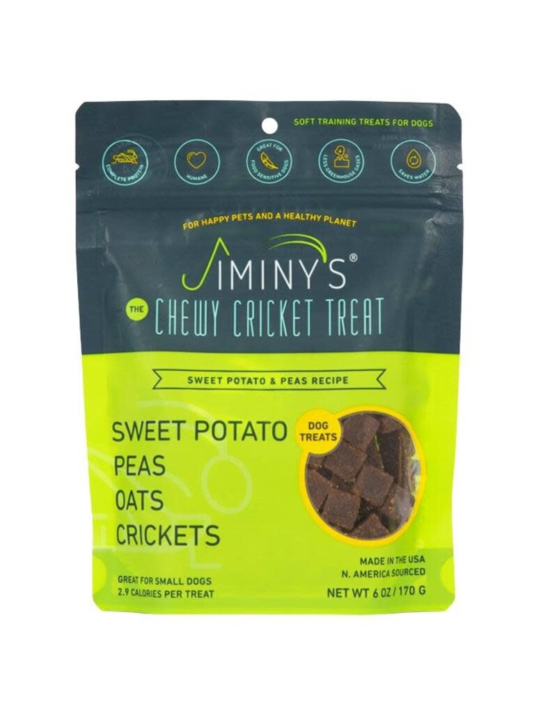 Jiminy's Jiminy's Sweet Potato & Peas Soft & Chewy Dog Treats 12 / 6 oz
