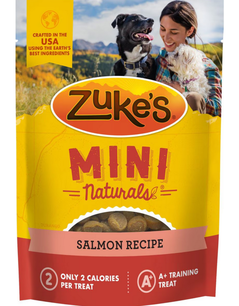 Zuke's Zuke's Mini Naturals Salmon Recipe Dog Treats 6oz