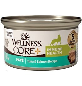 Wellness Wellness CORE+ Immune Health Tuna & Salmon Pate Canned Cat Food 2.8oz