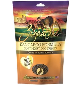 Zignature Zignature Kangaroo Formula Soft Moist Dog Treats 4 oz