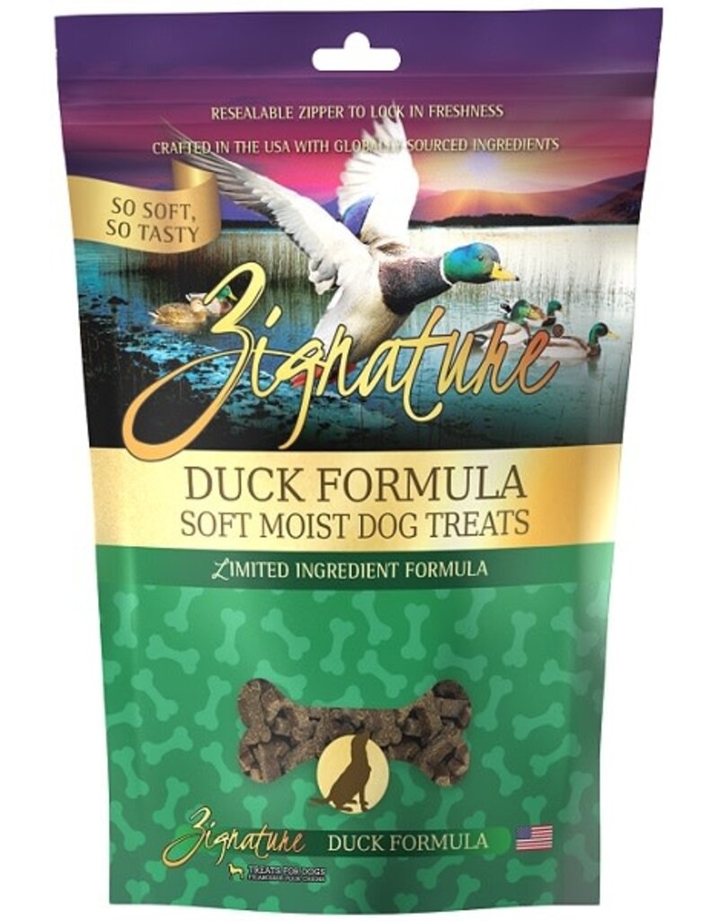 Zignature Zignature Duck Formula Soft Moist Treats for Dogs 4oz