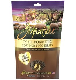 Zignature Zignature Pork Formula Soft Moist Treats for Dogs 4 oz