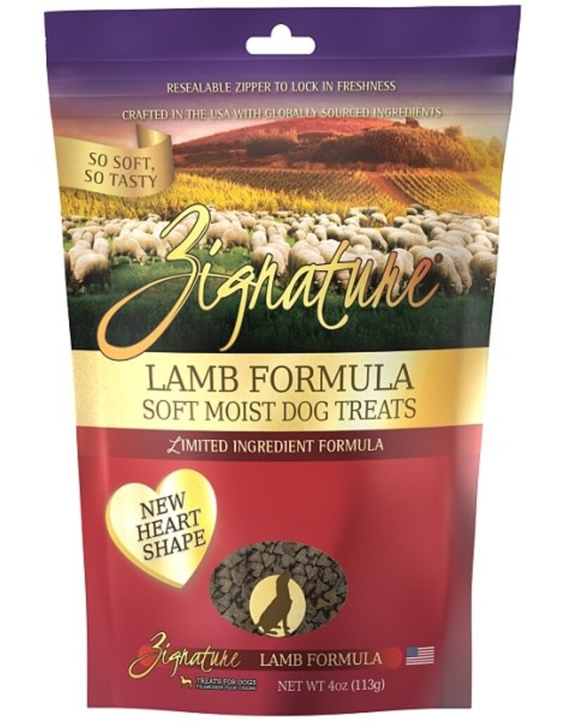Zignature Zignature Soft Moist Treats Lamb Recipe For Dogs 4oz