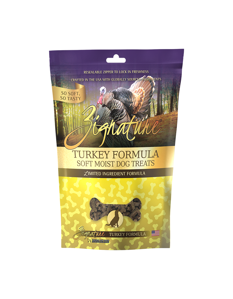 Zignature Zignature Turkey Formula Soft Moist Treats for Dogs 4oz