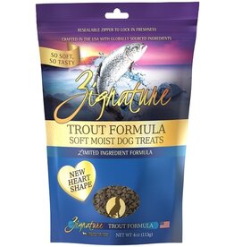 Zignature ZIGNATURE D 4oz TROUT SOFT MOIST TREAT