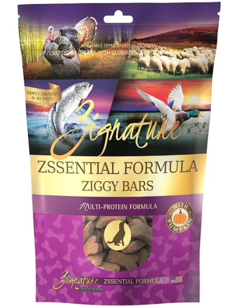 Zignature Zignature Ziggy Bars Zssential Dog Treats 12oz