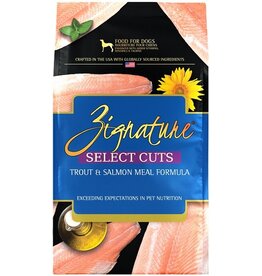 Zignature Zignature Select Cuts Trout & Salmon Meal Formula Dog Food 4LB