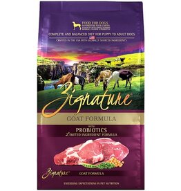 Zignature Zignature Goat Formula Dog Food 4LB