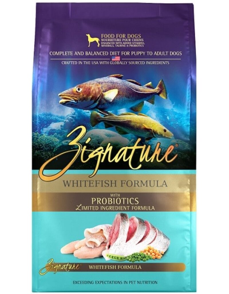 Zignature Zignature Whitefish Formula Dog Food 4LB