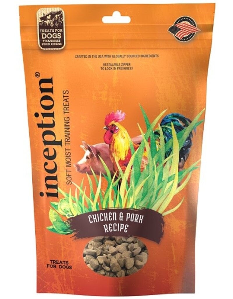 Inception Pet Foods INCEPTION D 4oz CHKN PORK SOFT MOIST TREAT