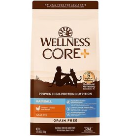 Wellness Wellness CORE+ Hairball Chicken Recipe Cat Food 4.75LB