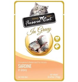 Fussie Cat Fussie Cat In Gravy Sardine Recipe Wet Cat Food 2.47oz