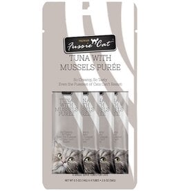Fussie Cat Fussie Cat Puree Tuna & Mussels 2oz/18 Cat