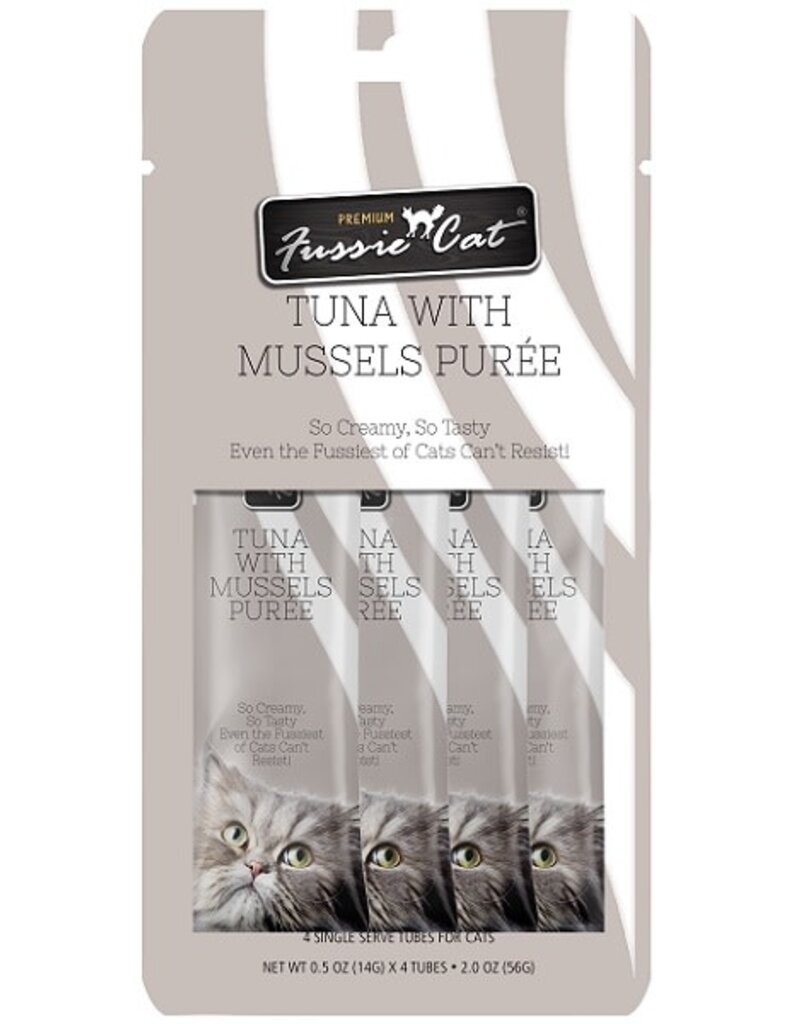 Fussie Cat FUSSIE CAT PUREE C 2oz/18 TUNA MUSSELS