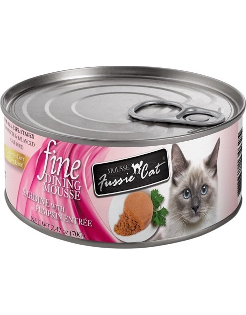 Fussie Cat Fussie Cat Fine Dinning Mouse Sardine & Pumpkin Entree In Gravy Canned Cat Food 2.82oz