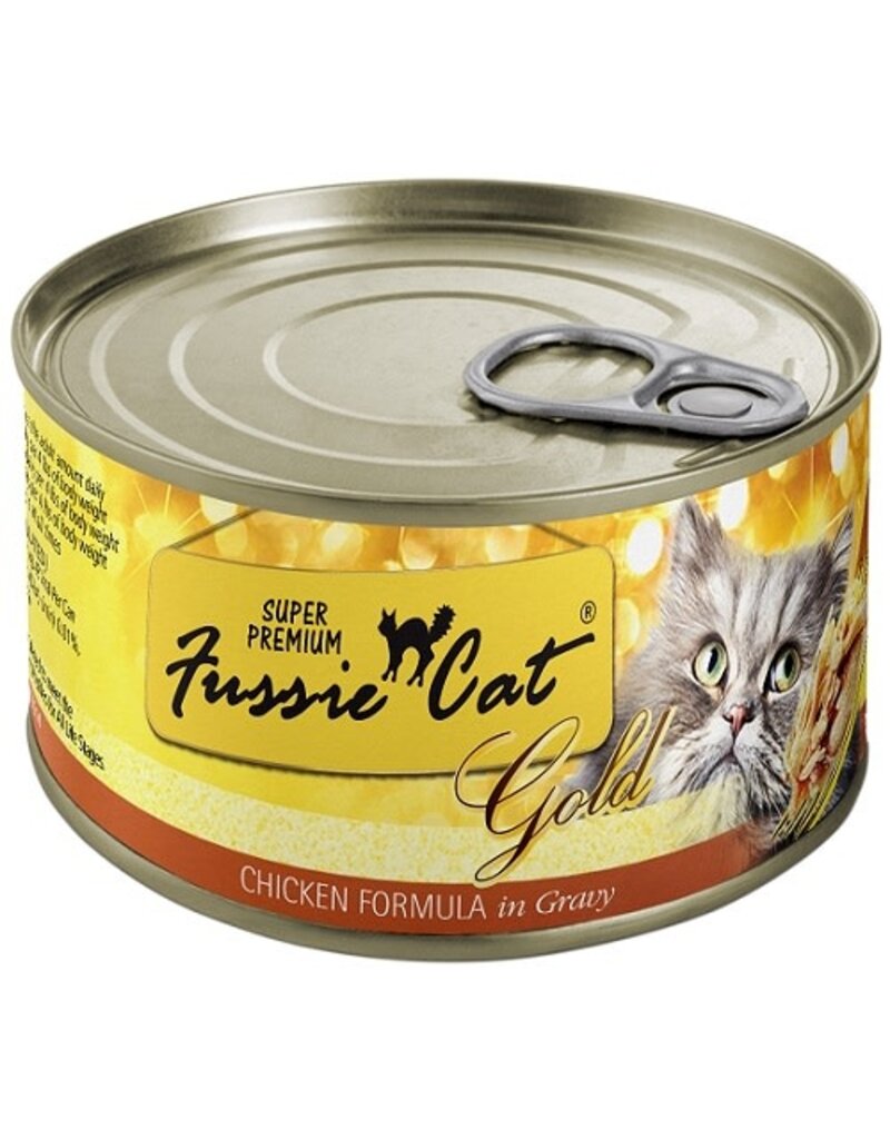 Fussie Cat Fussie Cat Chicken with Gravy Cat Can 5 .5oz/24