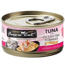 Fussie Cat FUSSIE CAT CC 2.82oz/24 TUNA OCEANFSH IN GRAVY