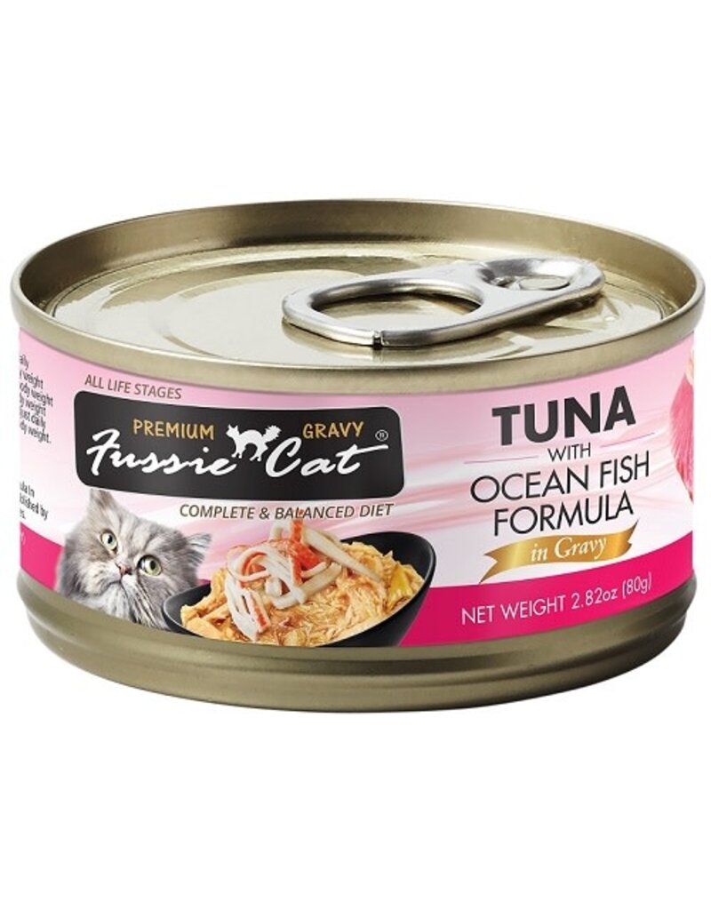 Fussie Cat FUSSIE CAT CC 2.82oz/24 TUNA OCEANFSH IN GRAVY