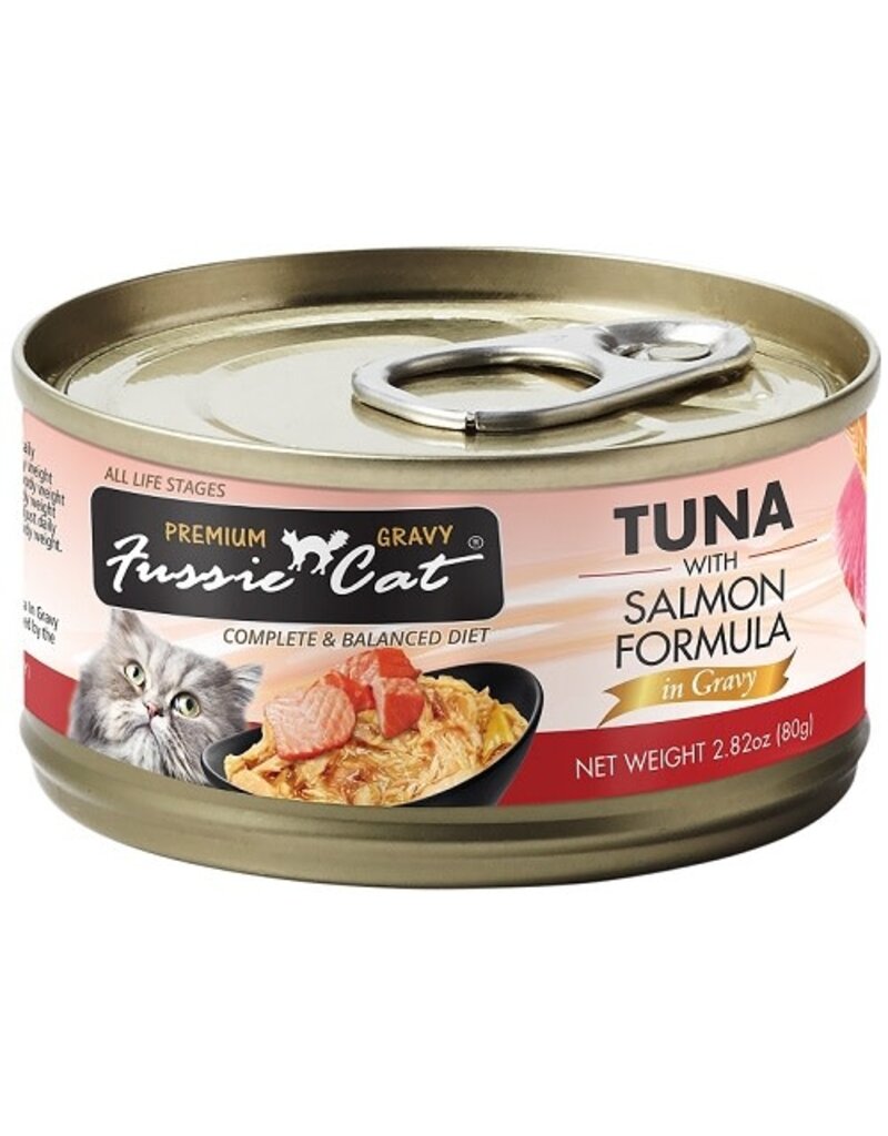 Fussie Cat FUSSIE CAT CC 2.82oz/24 TUNA SLMN IN GRAVY