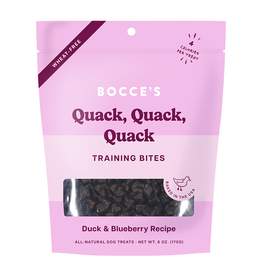 Bocce's Bakery Bocce's Bakery Quack Quack Duck & Blueberries Training Bites For Dogs 6oz