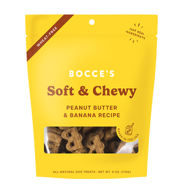 Bocce's Bakery Bocce's Bakery Peanut Butter & Banana Soft & Chewy Dog Treats 6oz