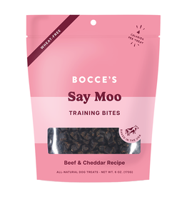 Bocce's Bakery Bocce's Bakery Say Moo Beef & Cheddar Training Bites For Dogs 6oz