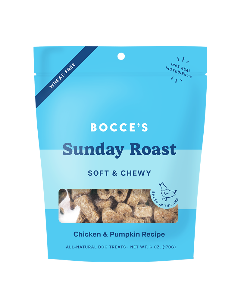Bocce's Bakery Bocce's Bakery Sunday Roast Chicken & Pumpkin Soft & Chewy Dog Treats 6oz