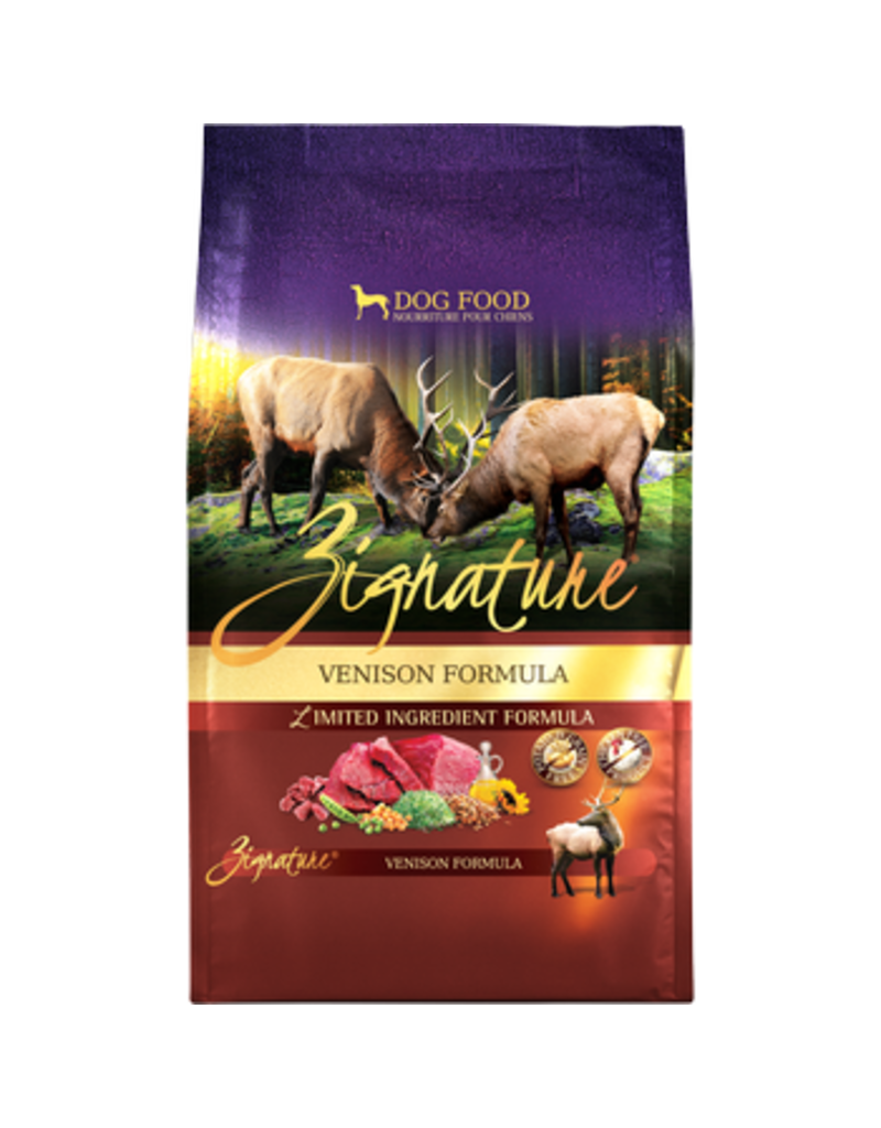 Zignature Zignature Venison Limited Ingredient Formula Grain-Free Dry Dog Food