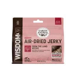 Earth Animal Earth Animal Wisdom From The Land (Venison, Beef & Bison) Air Dried Dog Treats 4oz