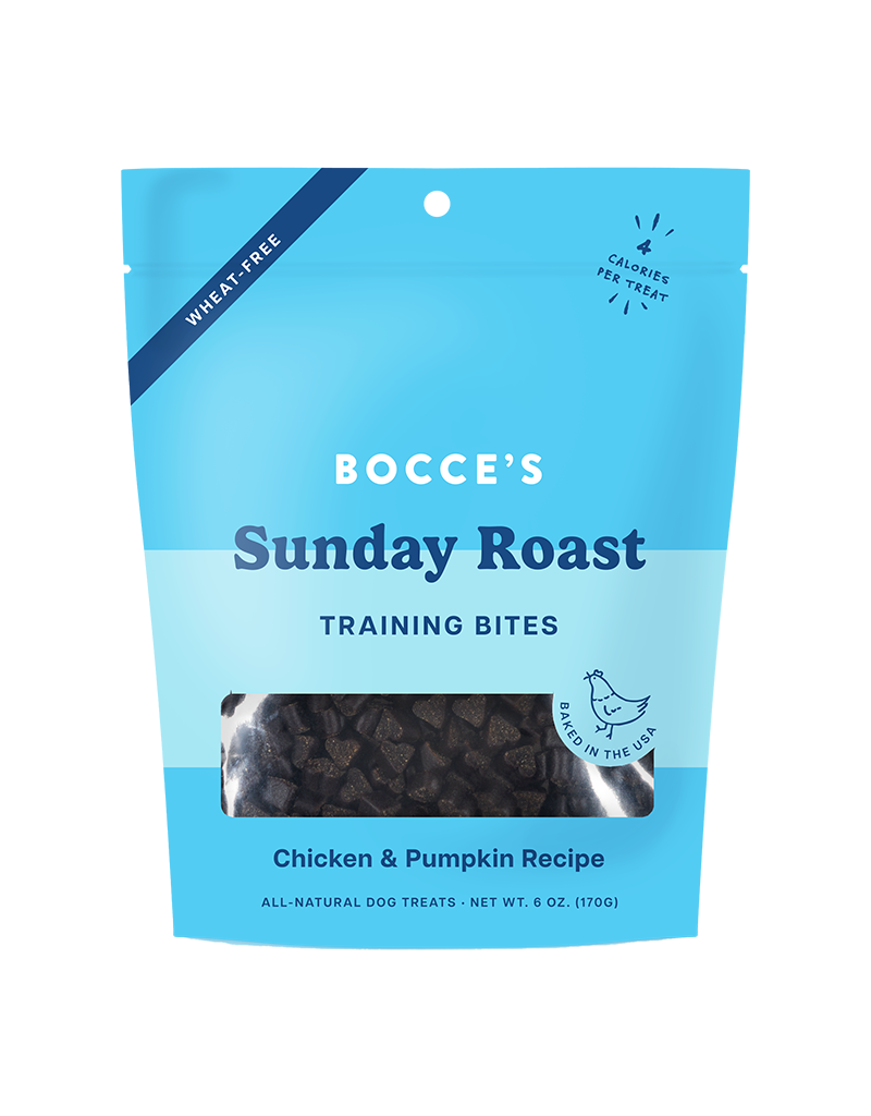 Bocce's Bakery Bocce's Bakery Sunday Roast Chicken & Pumpkin Training Bites For Dogs 6oz