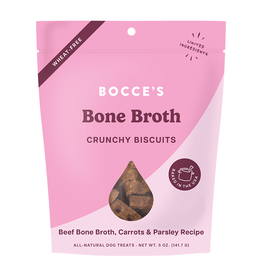 Bocce's Bakery Bocce's Bakery Beef Bone Broth Crunchy Biscuits For Dogs 5oz