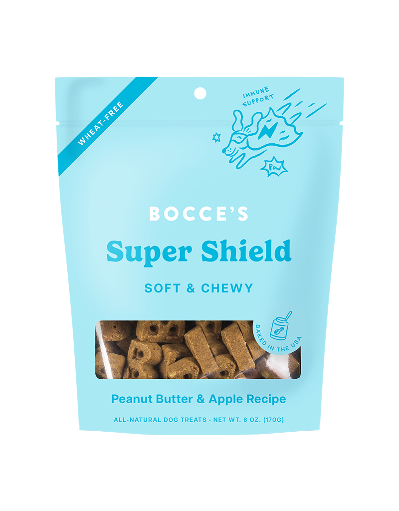 Bocce's Bakery Bocce's Bakery PB & Apple Super Shield Anti-Inflammatory Soft & Chewy Dog Treats 6oz