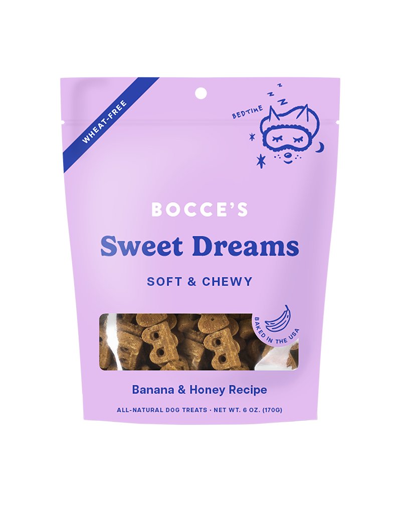 Bocce's Bakery Bocce's Bakery Banana & Honey Sweet Dreams Soft & Chewy Dog Treats 6oz