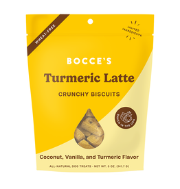 Bocce's Bakery Bocce's Bakery Coconut, Vanilla & Turmeric Latte Crunchy Biscuits For Dogs 5oz