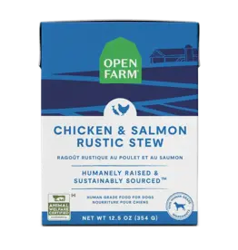 Open Farm Open Farm Certified Humane Chicken & Salmon Rustic Stew for Dogs 12.5 oz