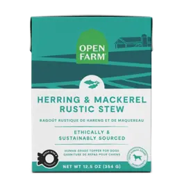 Open Farm Open Farm Herring & Mackerel Rustic Stew for Dogs 12.5 oz