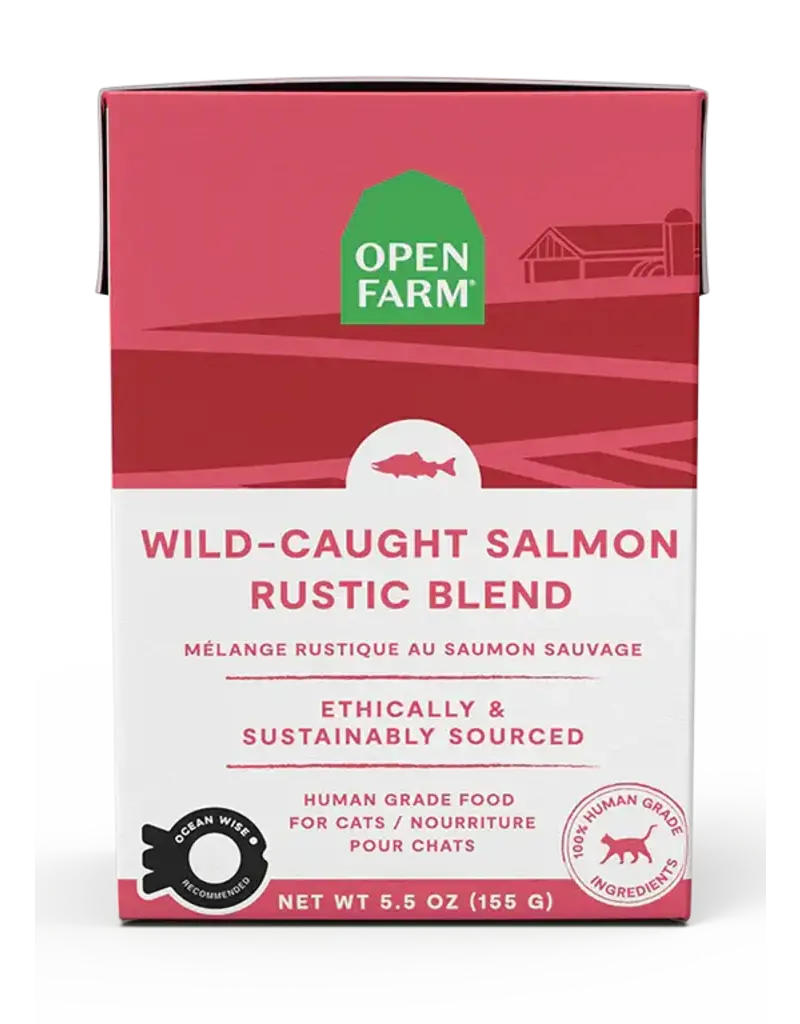 Open Farm Open Farm Grain Free Wild Caught Salmon Wet Cat Food 5.5oz