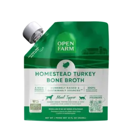 Open Farm Open Farm Homestead Turkey Bone Broth For Dogs 12oz