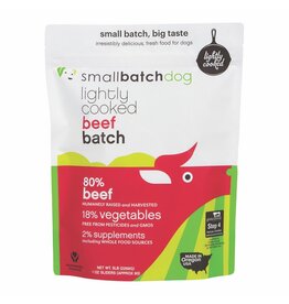 Small Batch SMALLBATCH DOG FROZEN LIGHTLY COOKED BEEF 5LB