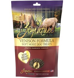 Zignature Zignature Soft Moist Venison Recipe Dog Treats 4 oz