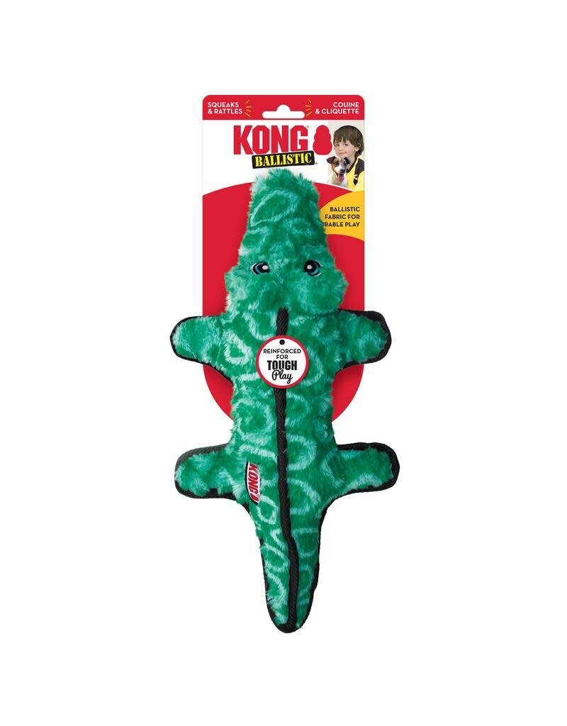 Kong Kong Ballistic Alligator Dog Toy Medium / Large