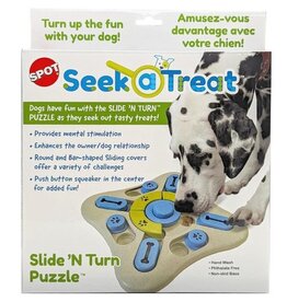 Ethical Ethical Spot Seek A Treat Slide'N Turn Puzzle Dog Toy