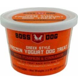 Boss Dog Brands Boss Dog yogurt pumpkin cinnamon 3.5oz