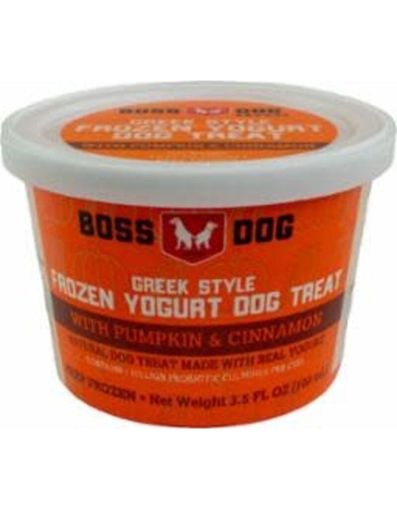 Boss Dog Brands Boss Dog yogurt pumpkin cinnamon 3.5oz